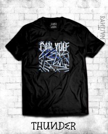 can you feel the thunder inside t-shirt tee
